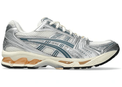 ASICS Gel - Kayano 14 (Birch Pure Silver Teal Gold) - Lucid Soles