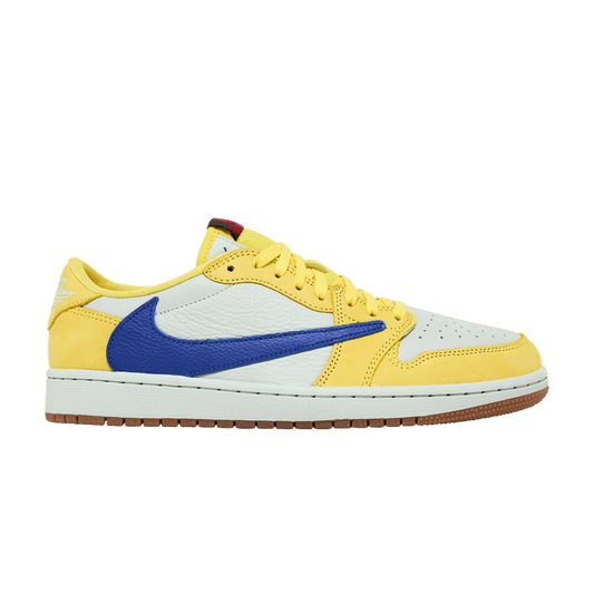 Travis Scott x Wmns Air Jordan 1 Retro Low OG SP (Canary) - Lucid Soles