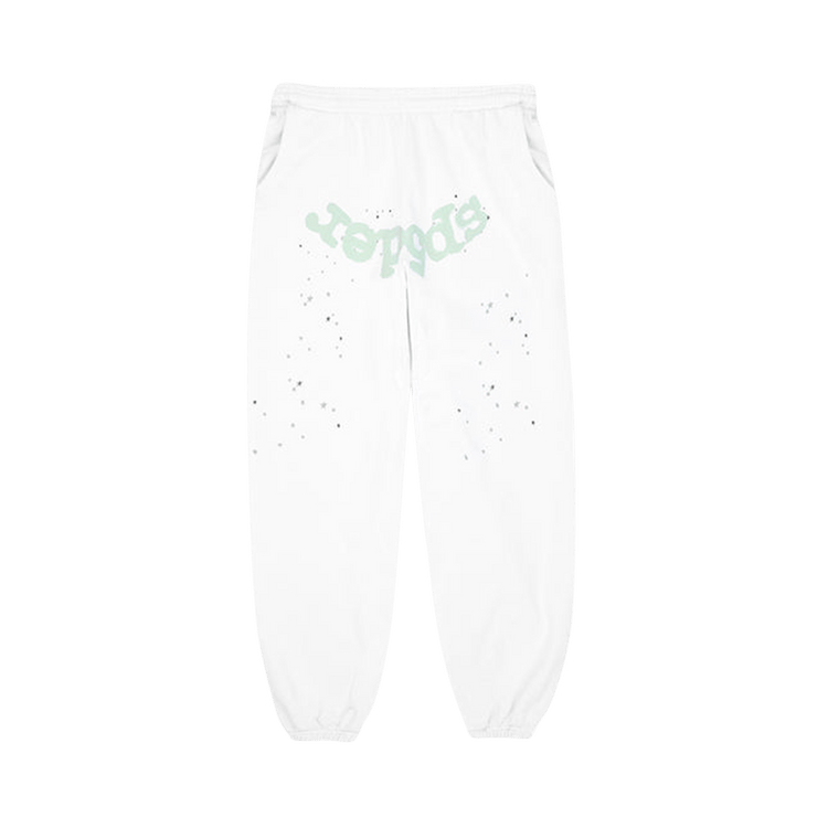 Sp5der Adult Sweatpants (Eggshell) - Lucid Soles