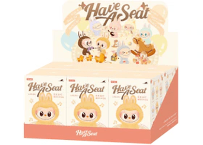 Labubu The Monsters Have a Seat Plush Sealed Case (6 Blind Boxes) - Lucid Soles