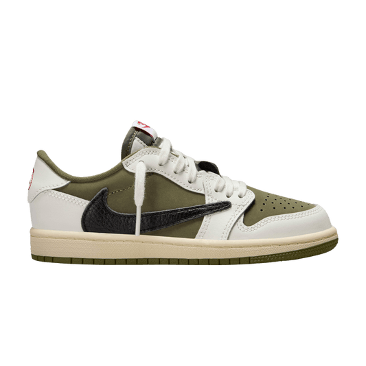Travis Scott x Air Jordan 1 Retro Low OG SP (Reverse Olive / Medium Olive) - Lucid Soles