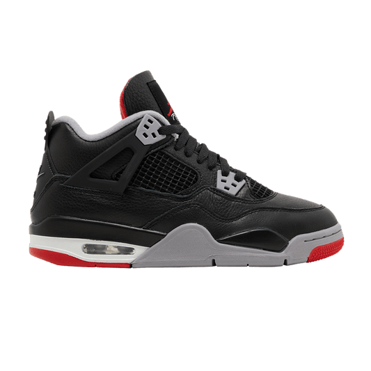 Air Jordan 4 Retro (Bred Reimagined) - Lucid Soles