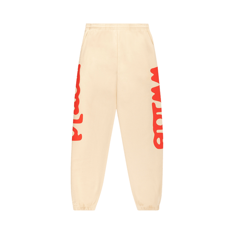Sp5der Beluga Sweatpants (Creme) - Lucid Soles