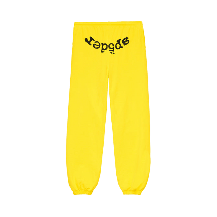 Sp5der Legacy Sweatpant 'Yellow' - Lucid Soles