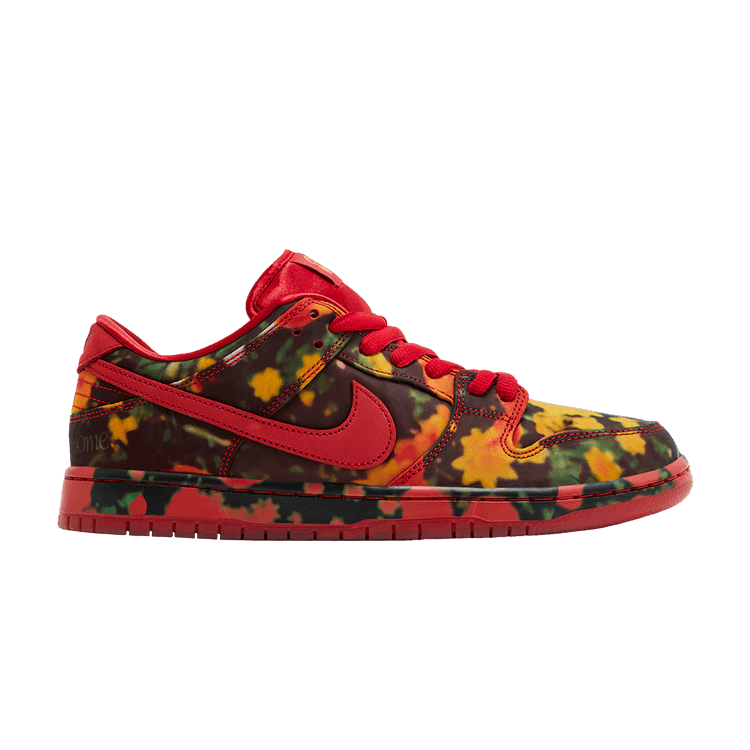 Nike SB Dunk Low (The Wizard of Oz Poppy Field) - Lucid Soles