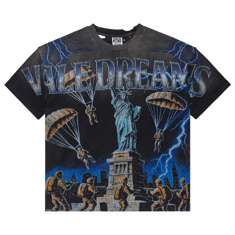 Vale Forever NYC Invasion Big Tee (Black) - Lucid Soles