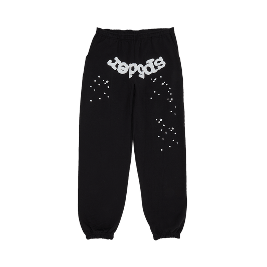 Sp5der OG Web Sweatpants (Black) - Lucid Soles