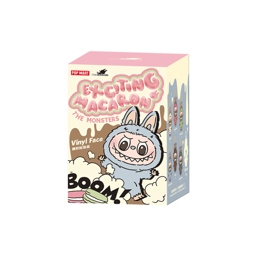 Labubu The Monsters - Exciting Macaron Face Blind Box (Single Box) - Lucid Soles