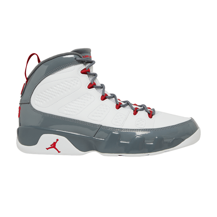 Jordan 9 Retro (Fire Red) - Lucid Soles