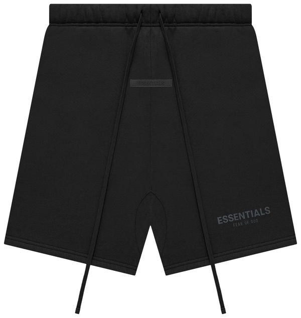 Fear of God Essentials Sweat Short Stretch (Limo Black SS22) - Lucid Soles