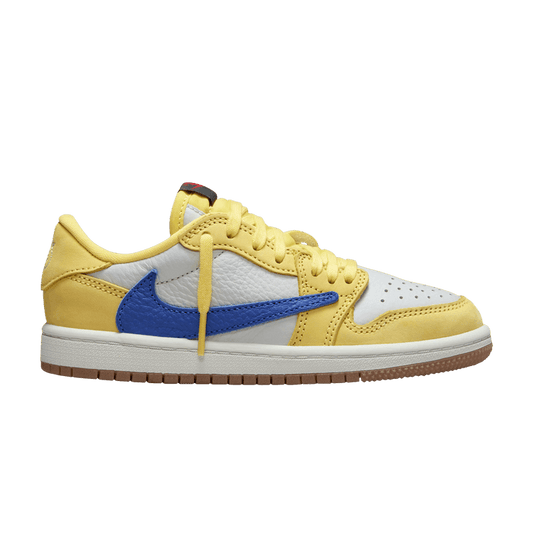 Travis Scott x Air Jordan 1 Retro Low OG SP (Canary) - Lucid Soles