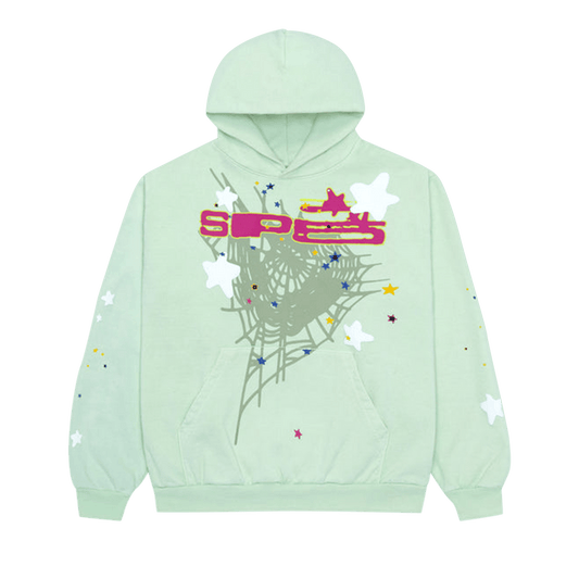 Sp5der Hoodie (Lime) - Lucid Soles