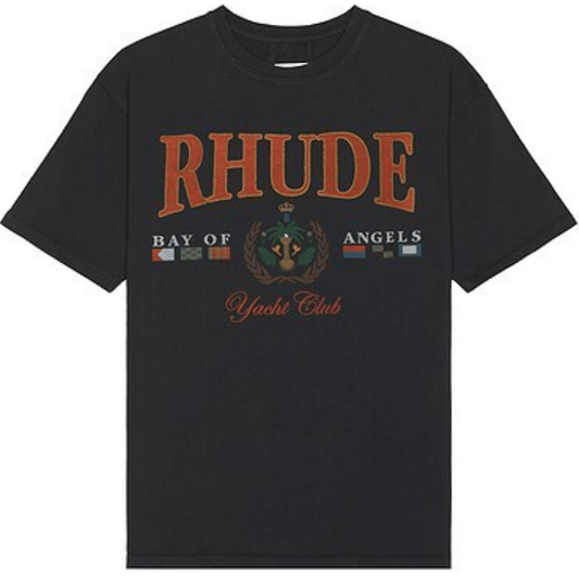 Rhude Bay Of Angels Yacht Tee - Lucid Soles