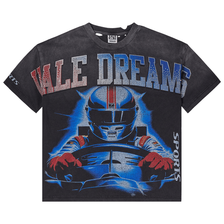 Vale Forever Speed Bling Tee (Black) - Lucid Soles