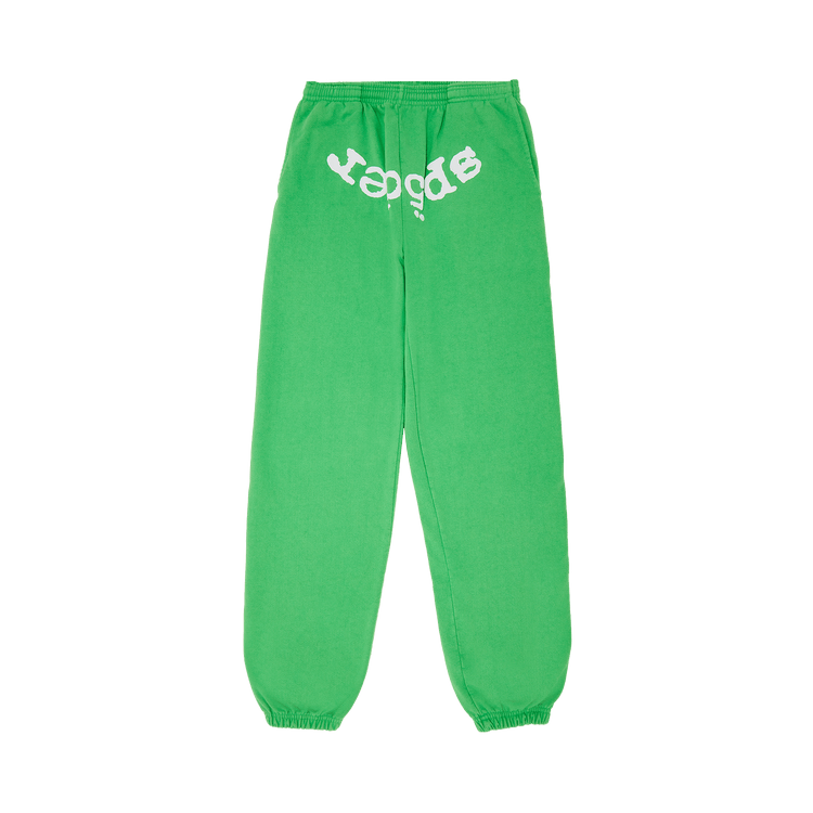 Sp5der Legacy Sweatpants (Green) - Lucid Soles