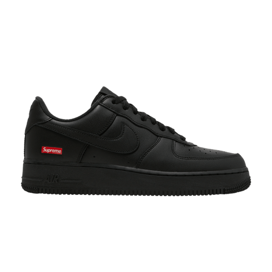 Supreme x Air Force 1 Low (Box Logo - Black) - Lucid Soles