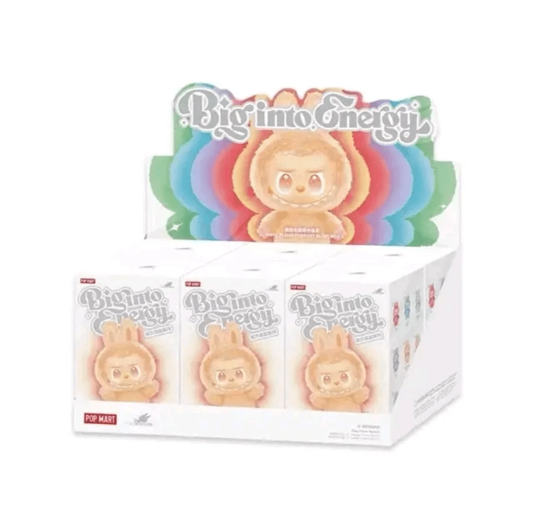 Labubu The Monsters Big into Energy Series Plush Pendant Sealed Case (6 Blind Box) - Lucid Soles
