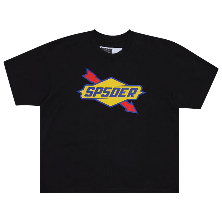 Sp5der The Spot Tee (Black) - Lucid Soles