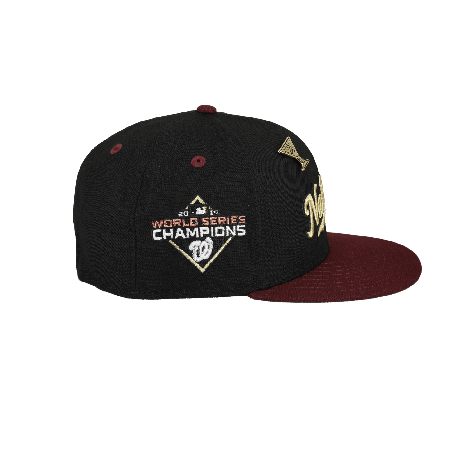 Washington Nationals Upper Class Collection World Champions Fitted Hat - Lucid Soles