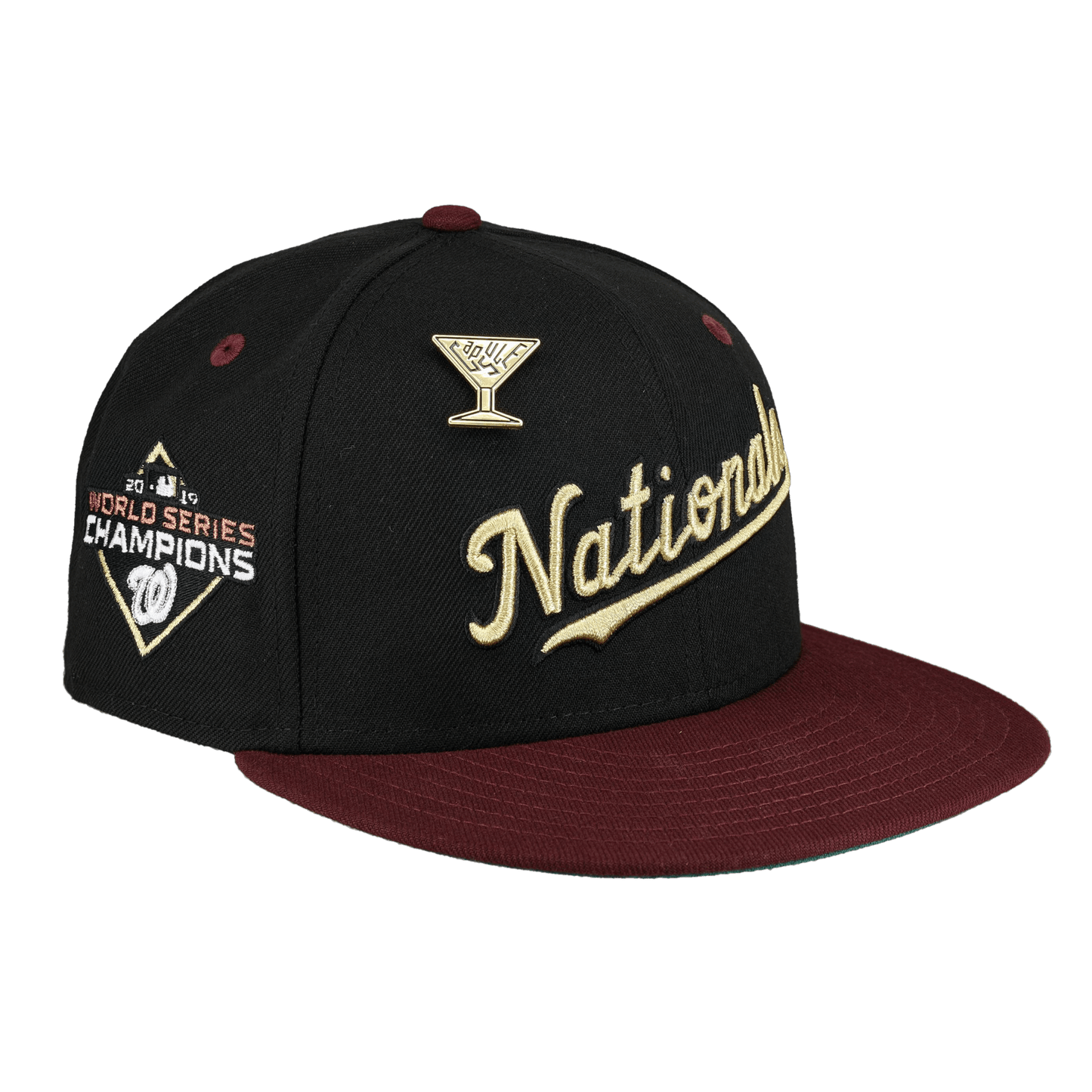 Washington Nationals Upper Class Collection World Champions Fitted Hat - Lucid Soles