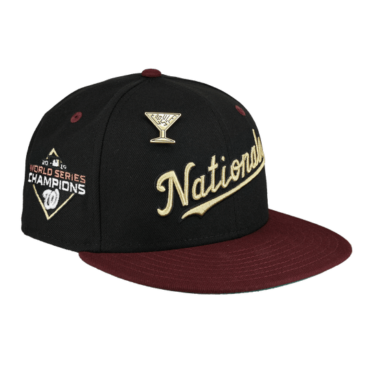 Washington Nationals Upper Class Collection World Champions Fitted Hat - Lucid Soles