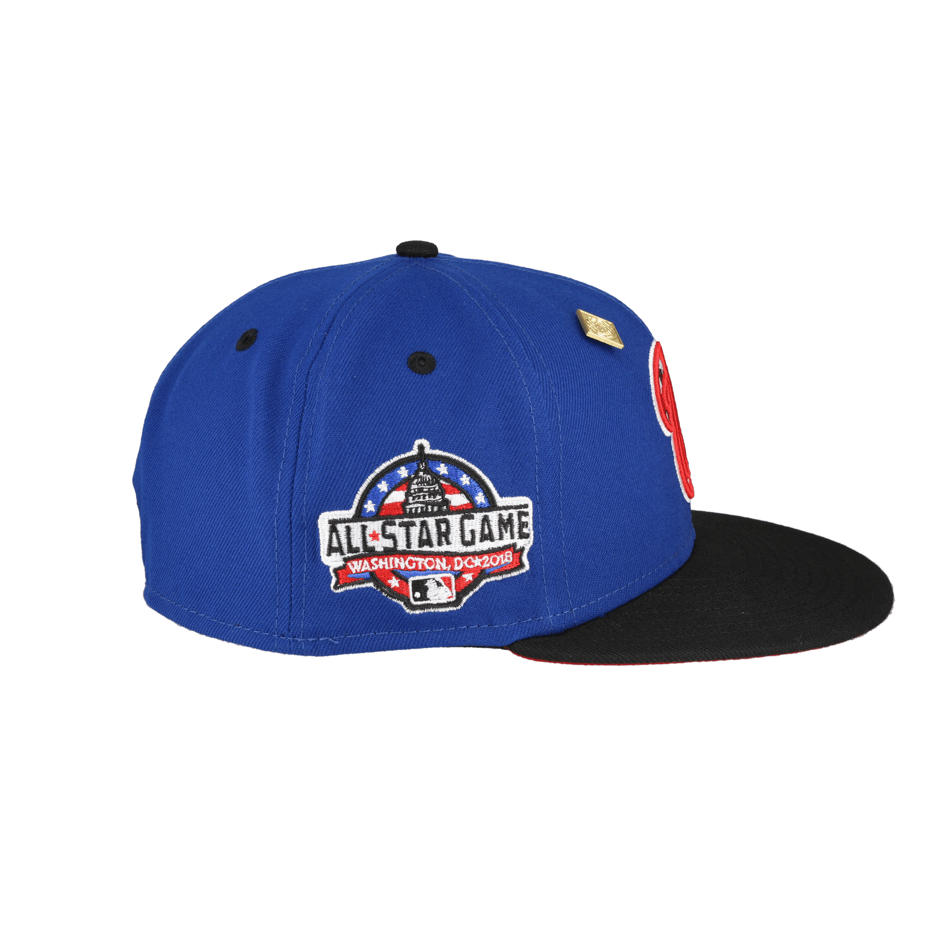 Washington Nationals 2018 All Star Game Patch 59Fifty Fitted Hat - Lucid Soles