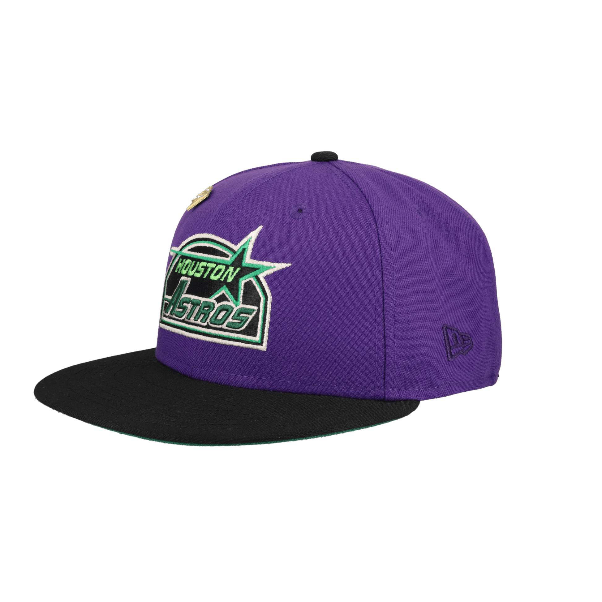 Houston Astros 35 Great Years Patch Purple 59Ffity Fitted Hat - Lucid Soles