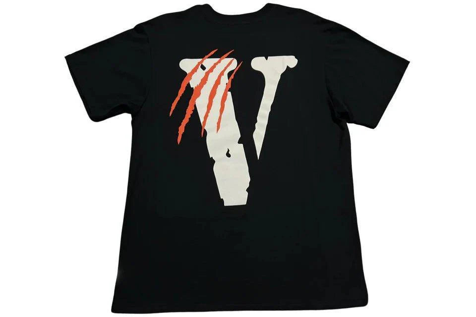 Vlone Black V Panther T-shirt Black