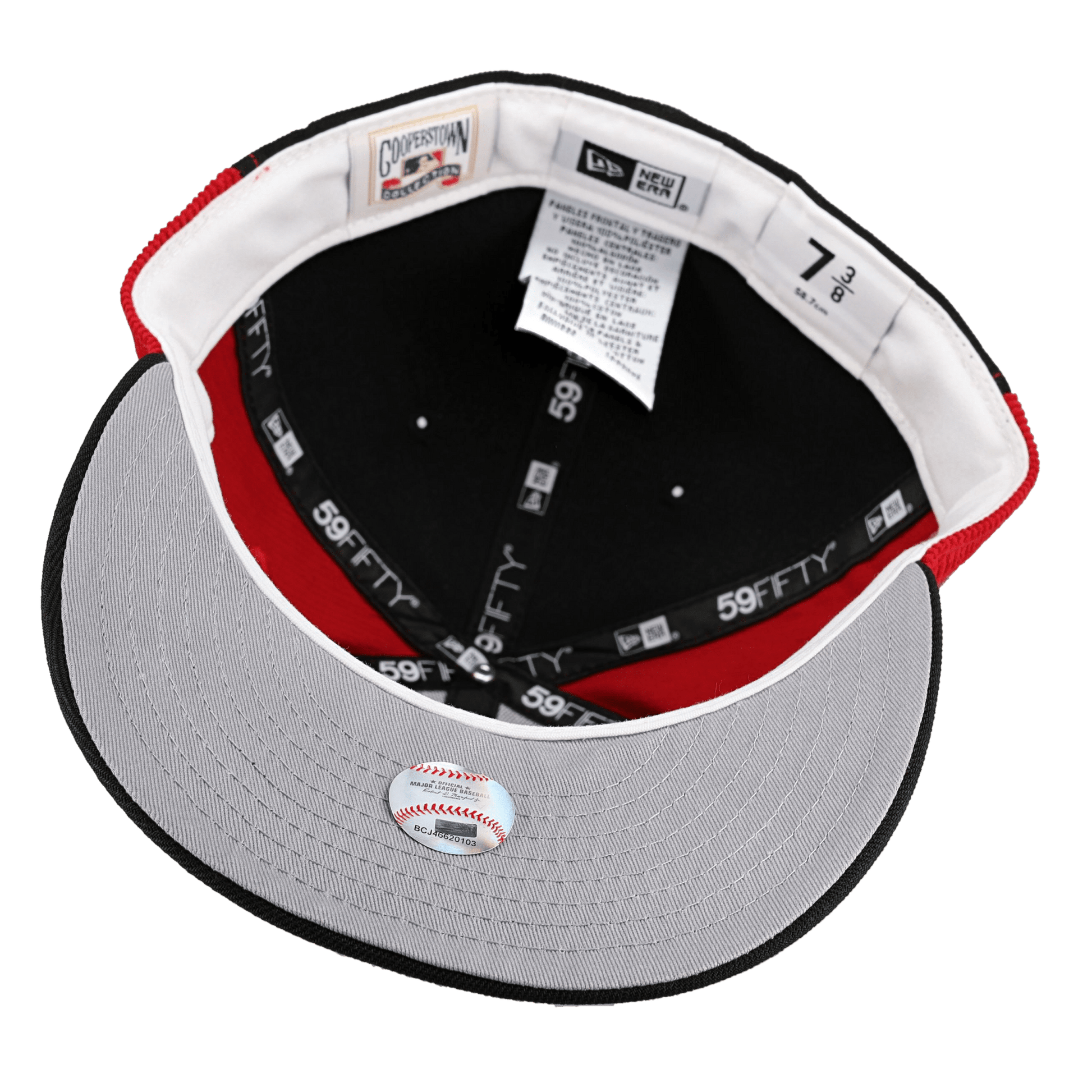 Cincinnati Reds Pinwheel 1970 All Star Game Patch 59Fifty Fitted Hat - Lucid Soles