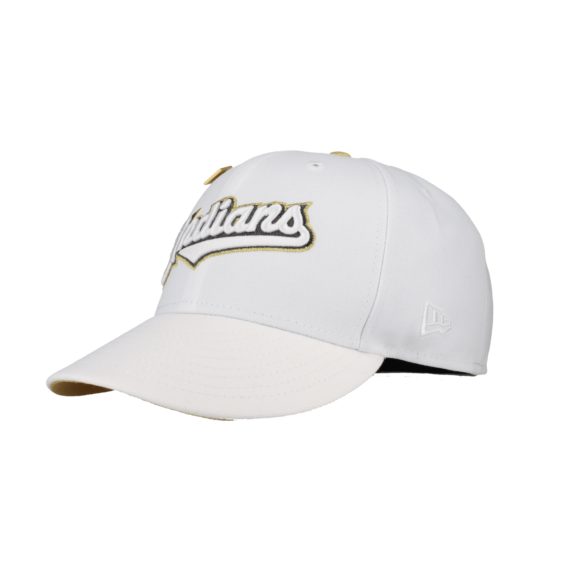 Cleveland Indians Pure Royalty Collection Inaugural Season Patch Fitted Hat - Lucid Soles