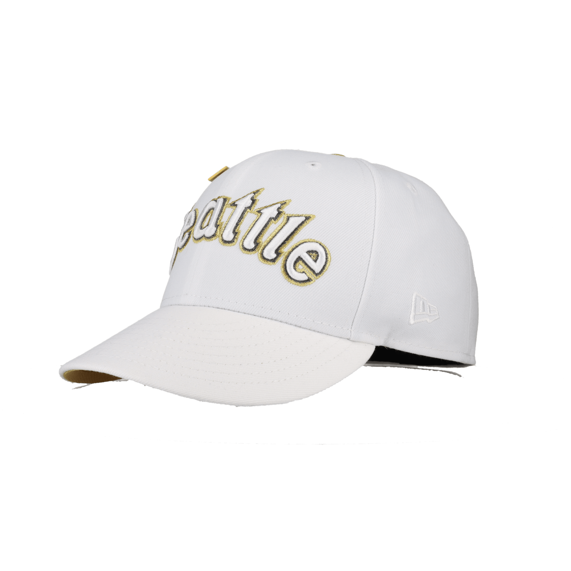 Seattle Mariners Pure Royalty Collection 20th Anniversary Patch Fitted Hat - Lucid Soles