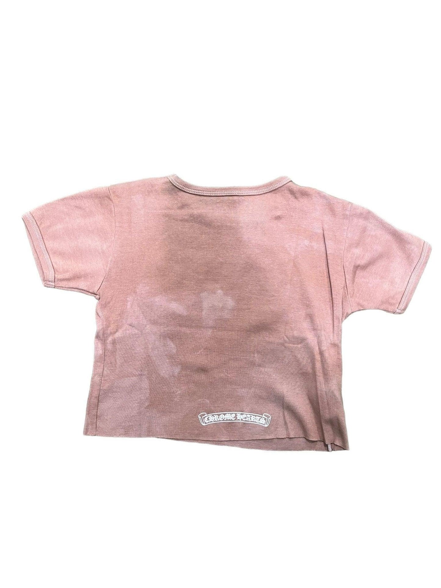 Women's Chrome Hearts x Dipped in Blue T-Shirt Brown (W) - Lucid Soles