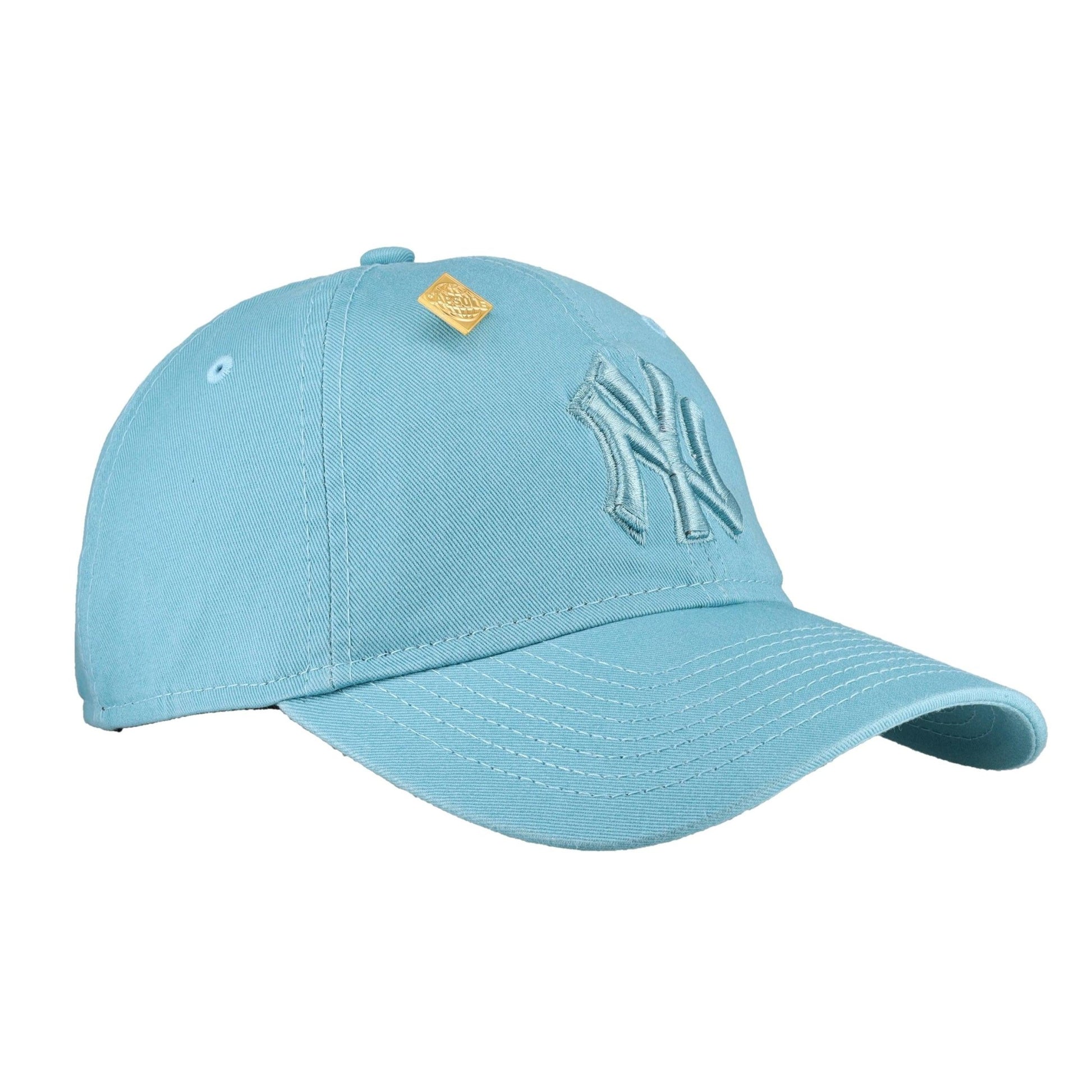 New York Yankees New Era 9Twenty Women's Dad Hat (Turquoise) - Lucid Soles