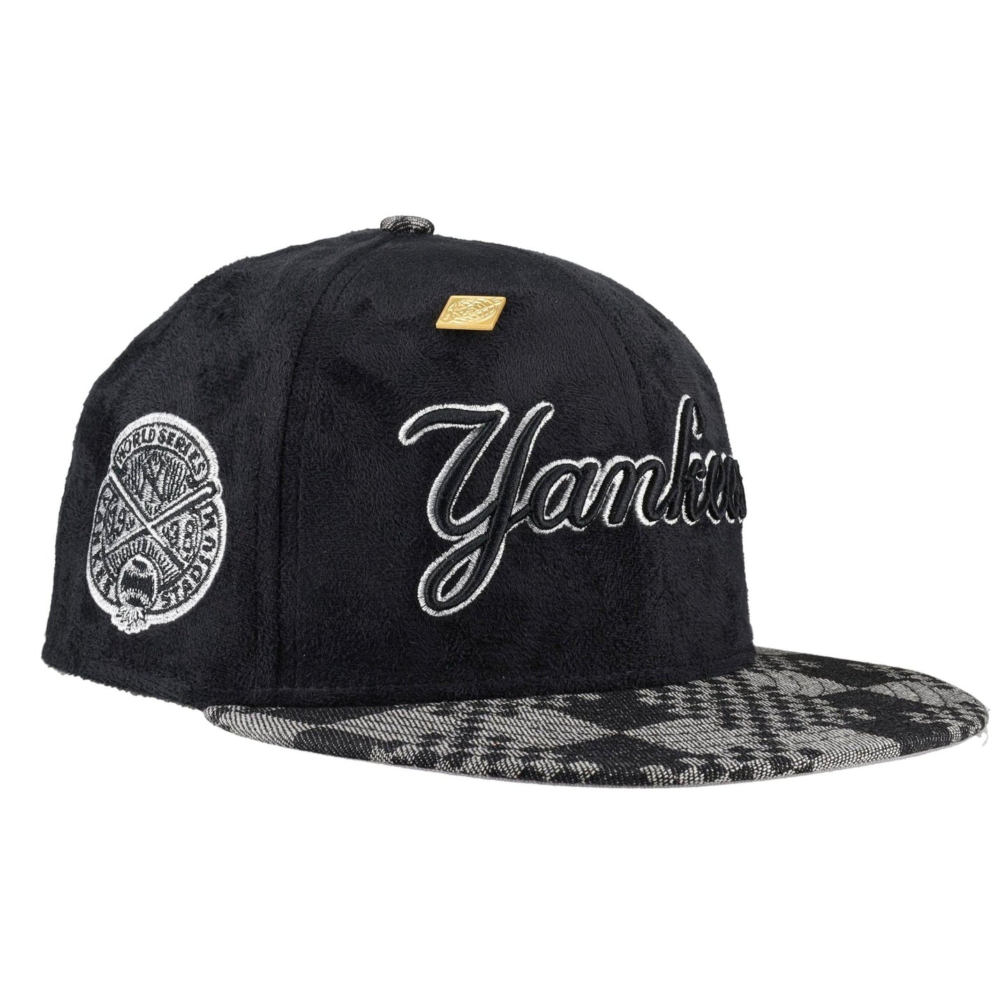 New York Yankees Suede 1938 World Series Patch 59Ffity Fitted Hat - Lucid Soles