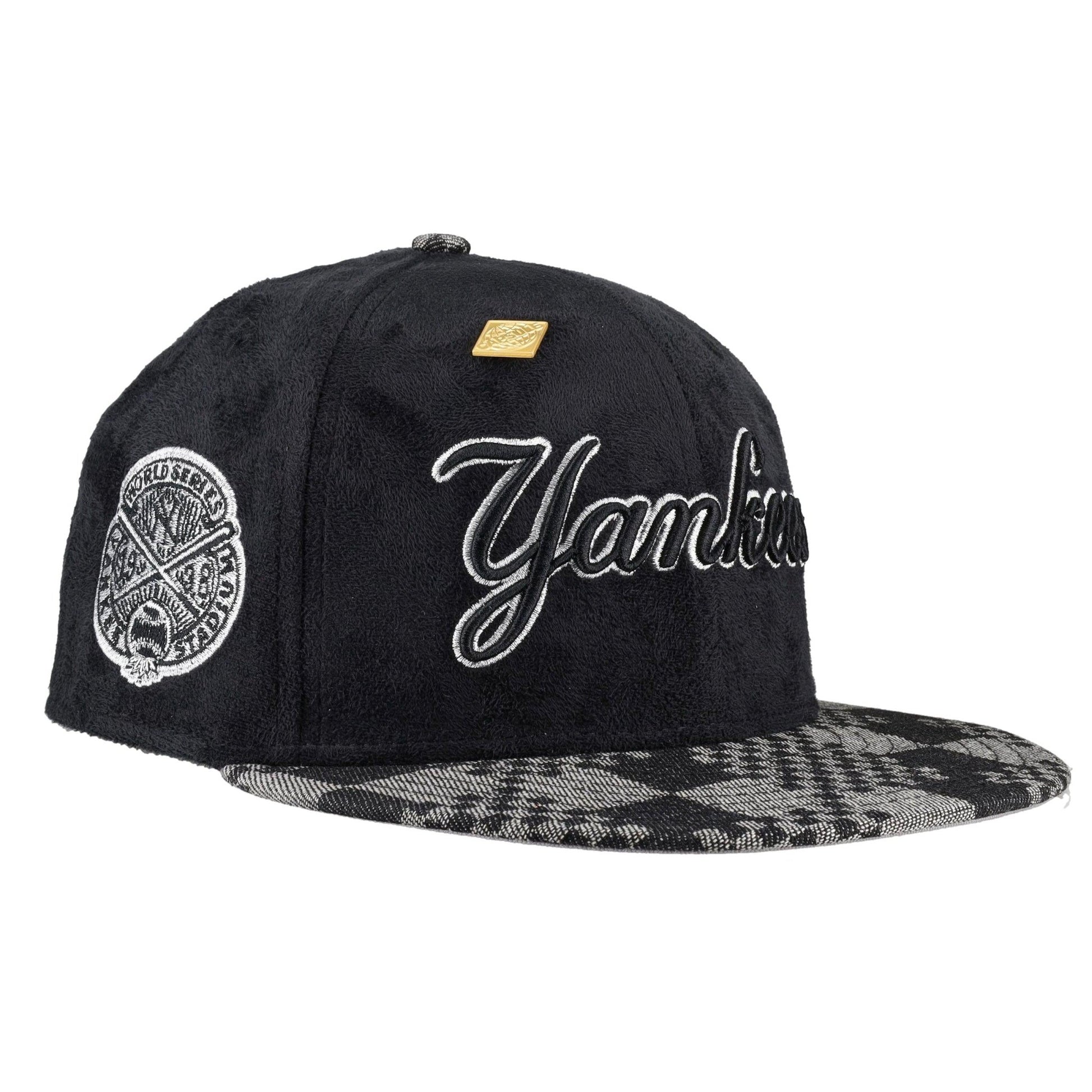 New York Yankees Suede 1938 World Series Patch 59Ffity Fitted Hat - Lucid Soles