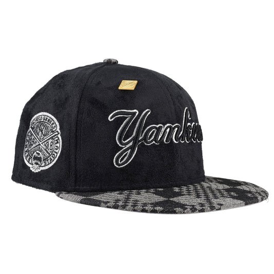 New York Yankees Suede 1938 World Series Patch 59Ffity Fitted Hat - Lucid Soles