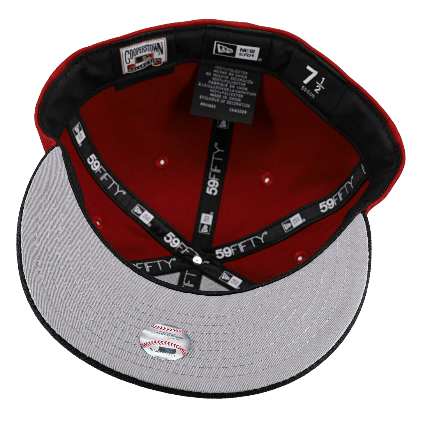 New York Yankees Red 1999 World Series Patch 59Fifty Fitted Hat - Lucid Soles