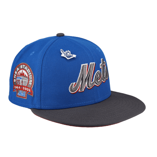New York Mets Liberty Collection Shea Stadium Patch 59Fifty Fitted Hat - Lucid Soles