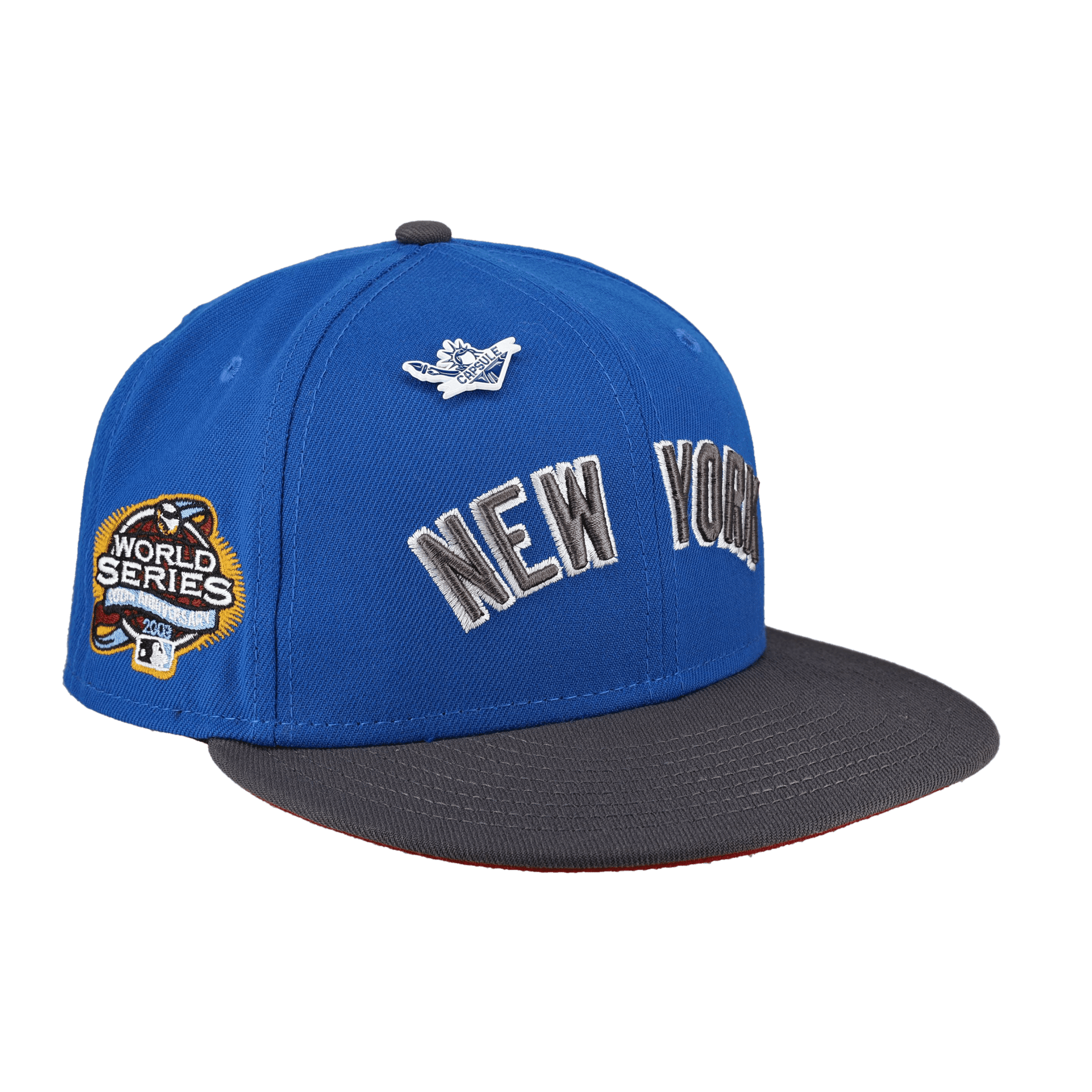 New York Yankees Liberty Collection 2003 World Series Patch 59Fifty Fitted Hat - Lucid Soles