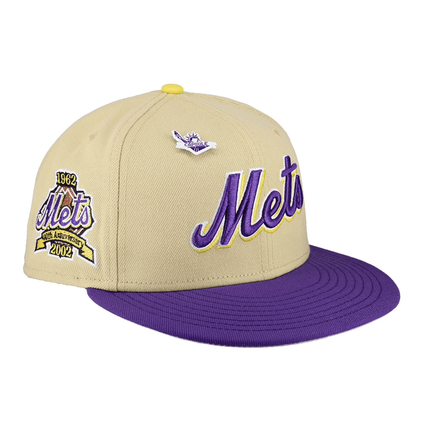 New York Mets Liberty Collection 40th Anniversary Patch 59Fifty Fitted Hat - Lucid Soles