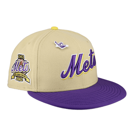 New York Mets Liberty Collection 40th Anniversary Patch 59Fifty Fitted Hat - Lucid Soles